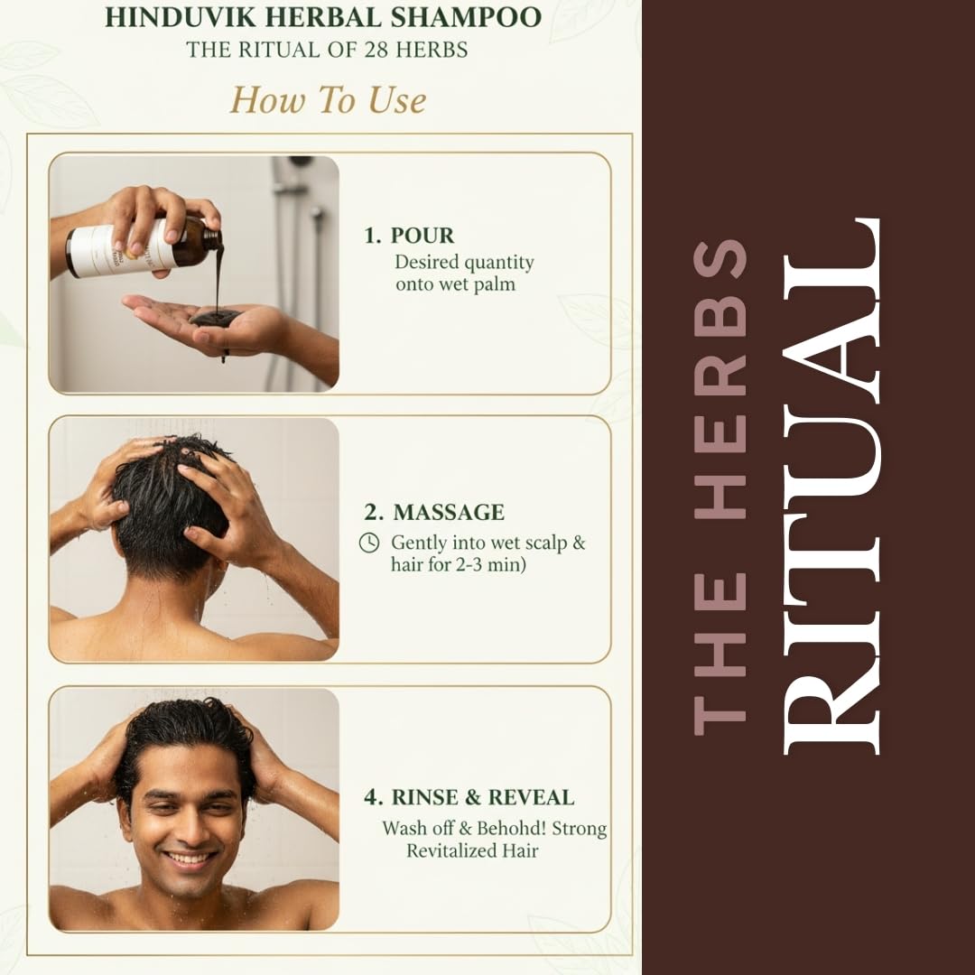 Natural 28 Herbs Amla Bhringraj & more Cleanser (Shampoo) & Lotus Conditioner | Controls Dandruff, Hair Fall | Reduces Scalp Irritation | Paraben and Sulphate F