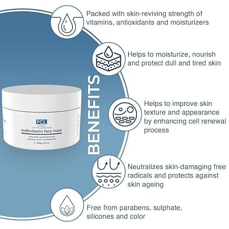 FIXDERMA - Multivitamin Face Mask Enriched With Vitamins Improves Skin