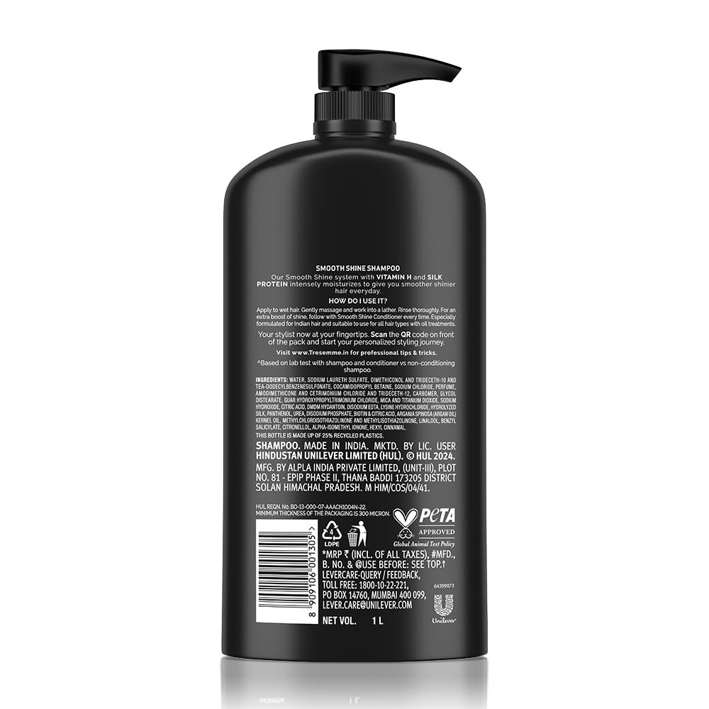 TRESemmé TRESemm© Tres Smooth&Shine 1 ltr Shmp | L 1000 ml
