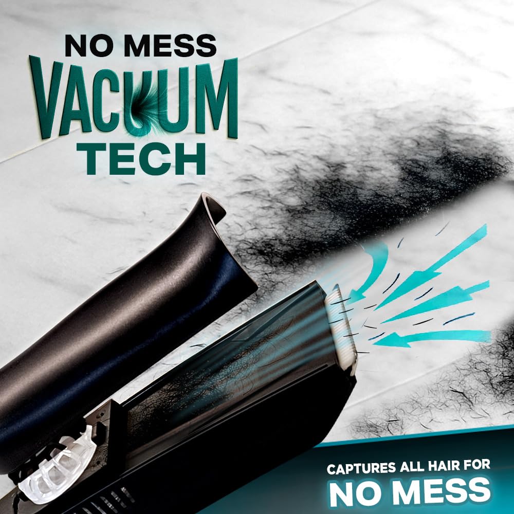 Bombay Shaving Company AirGlide Full Body Trimmer With Vacuum Tech | Zero Mess Body, Balls Trimming | Type C Flash Charging | Multi Length Combs, Detachable Bla