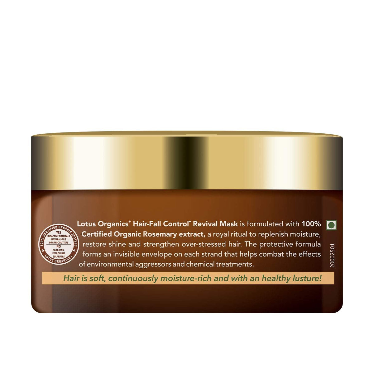 Lotus Organics+ Hair Fall Control Revival Hair Mask