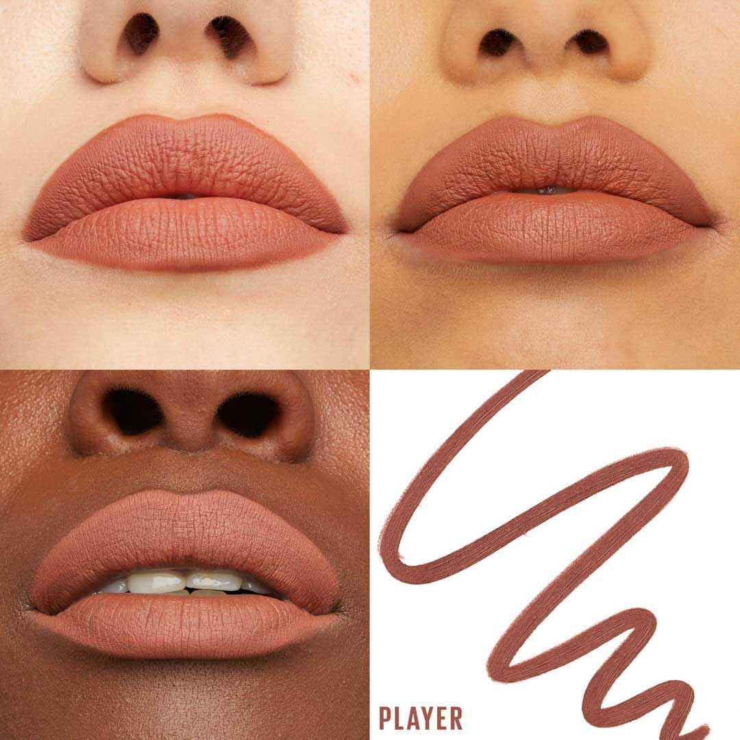 Maybelline Lifter Liner Lip Liner Pencil with Hyaluronic Acid, Player | Creamy, Moisturizing Lip liner | Smooth Glide Application for defined lips