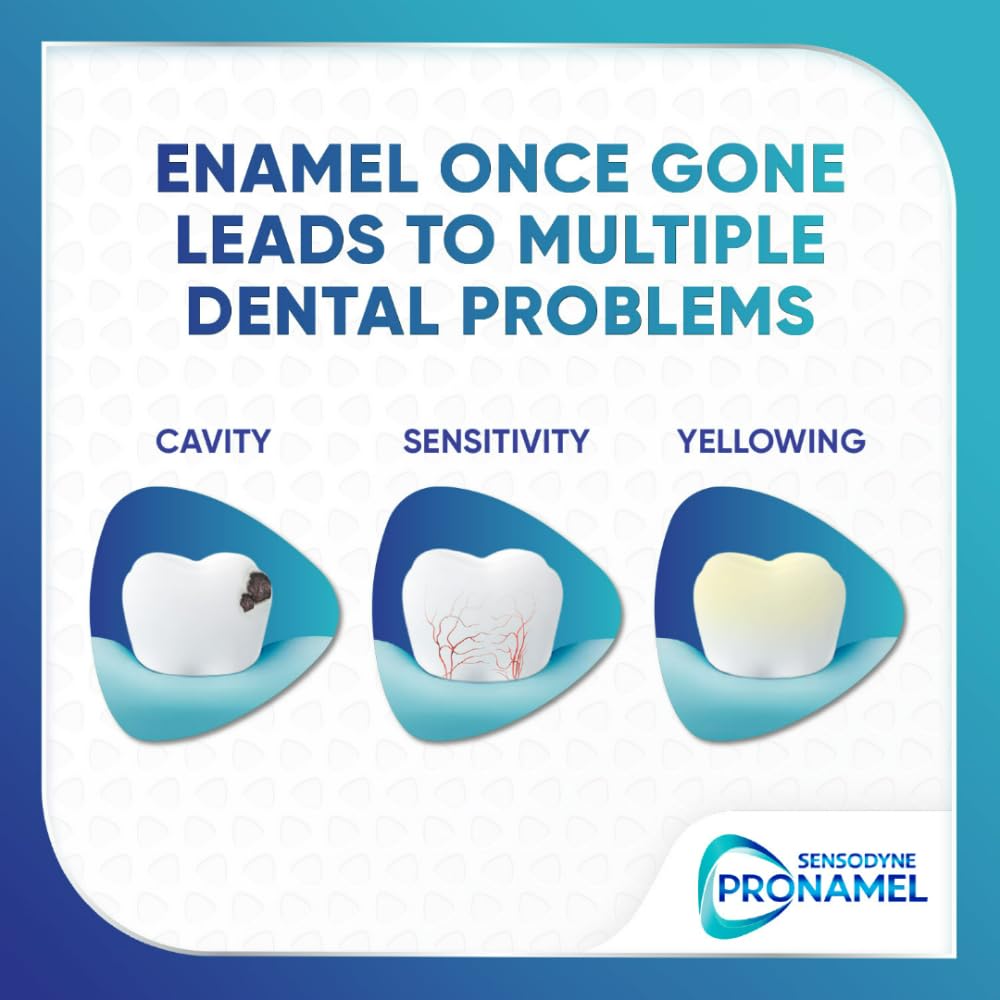 Sensodyne Pronamel Enamel Protection Toothpaste 70g | Daily Protection | Tooth paste for Cavity Protection & Fresh Breath