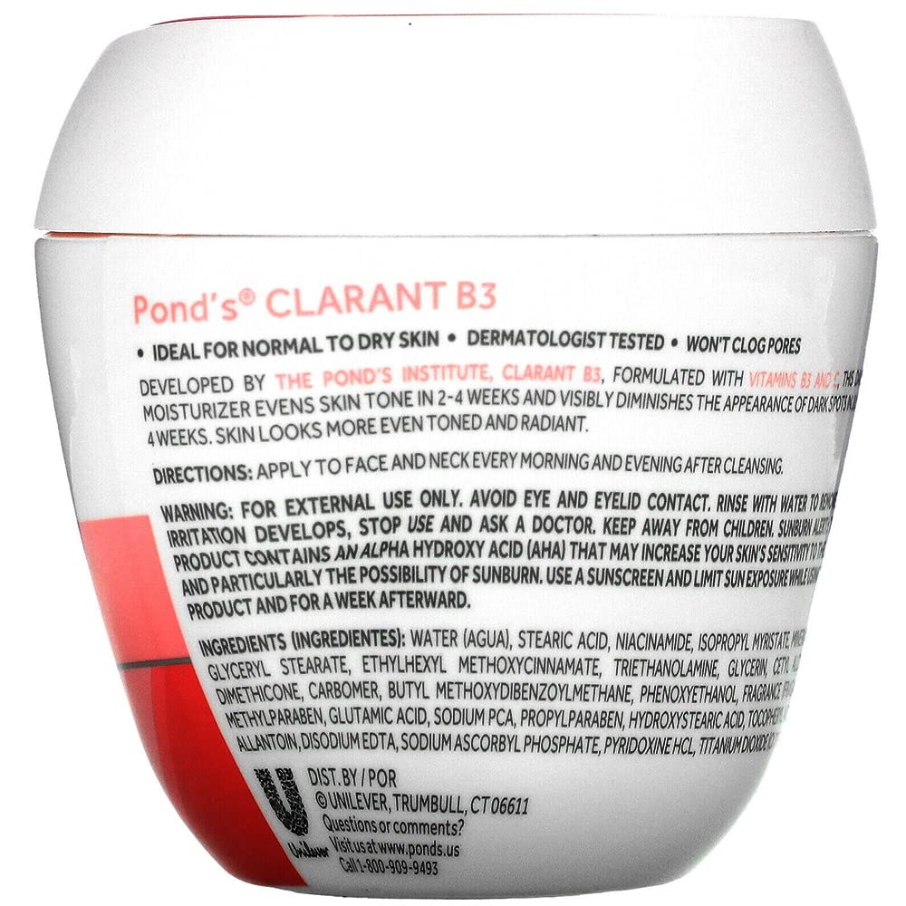POND'S Clarant B3 Dark Spot Correcting Cream Normal to Dry Skin 7 Ounce (Pack of 2) 400 g (Pack of 1)