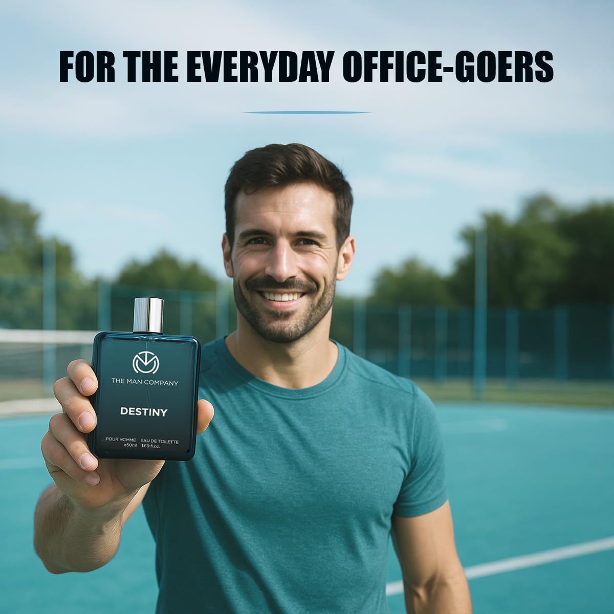 The Man Company Destiny Premium Perfume for Man | EDP 50ml | Gift for Man | Long Lasting Fragrance for Men | Valentine gift Set for Boyfriend, Husband