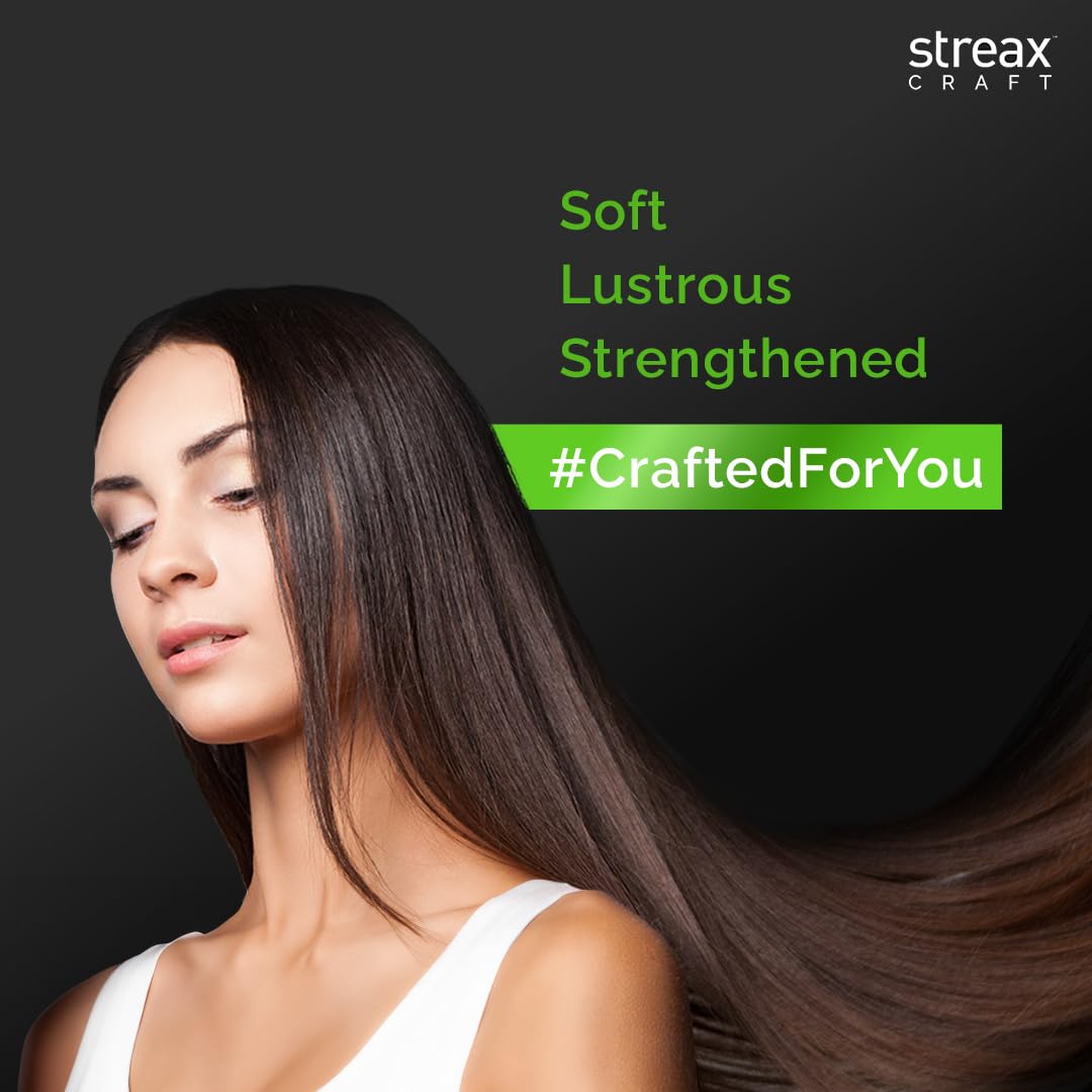 Streax Craft Strength Hair Serum, 100 ml I Hair serum for women I Hair Serum For Chemically Treated Hair I Strength With Vitamin-E I Enriched with Exotic Fruit