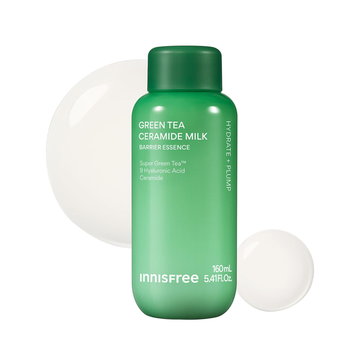 Innisfree Green Tea Ceramide Milk and Seed Skin- Toner 160 ml (Pack of 1)