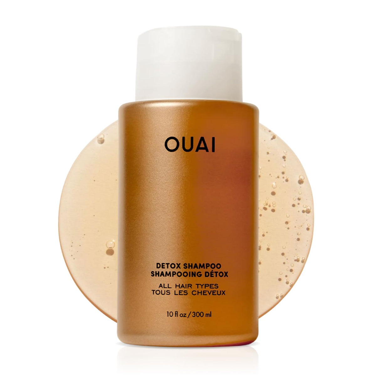 OUAI Detox Shampoo - Clarifying Shampoo for Build Up (10 Fl Oz) Full Size 10 Fl Oz (Pack of 1)