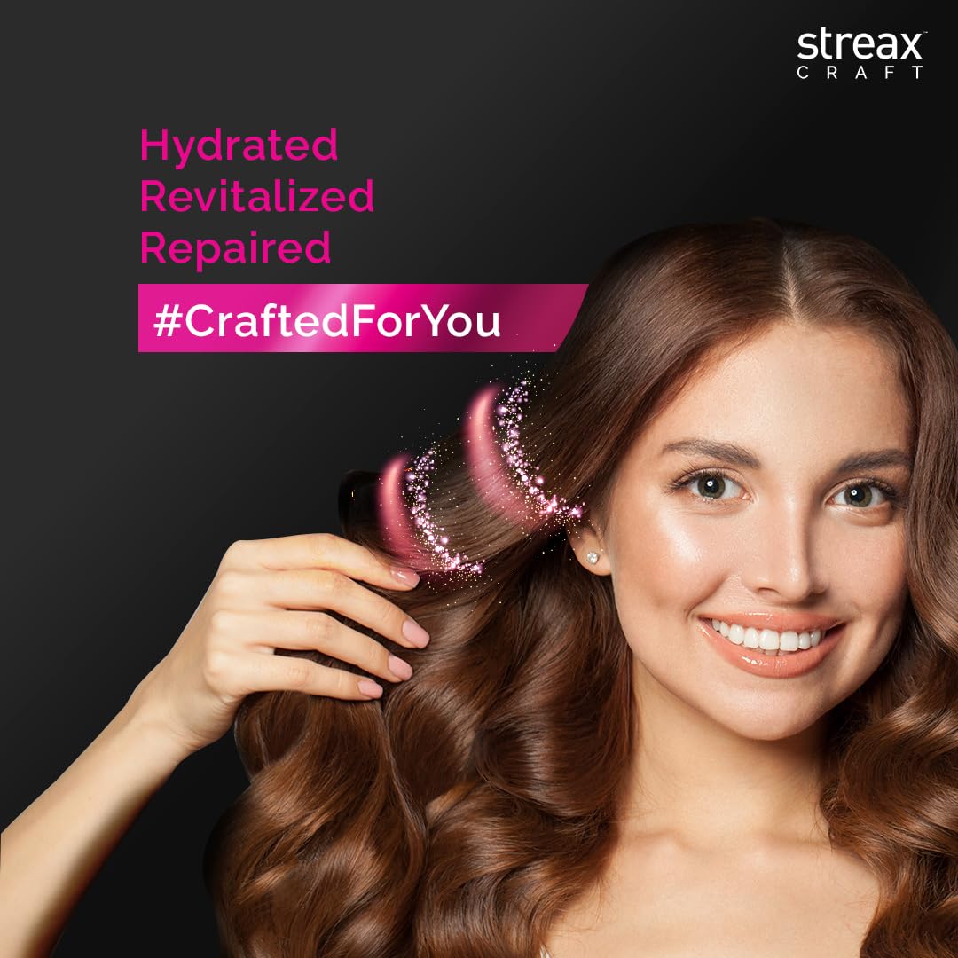 Streax Craft Unscented Repair Masque, 200 Millilitres I Hair Mask For Women I Hair Spa For Dry And Damaged Hair I Repair With Pro Vitamin B-5 I Charged With Vit