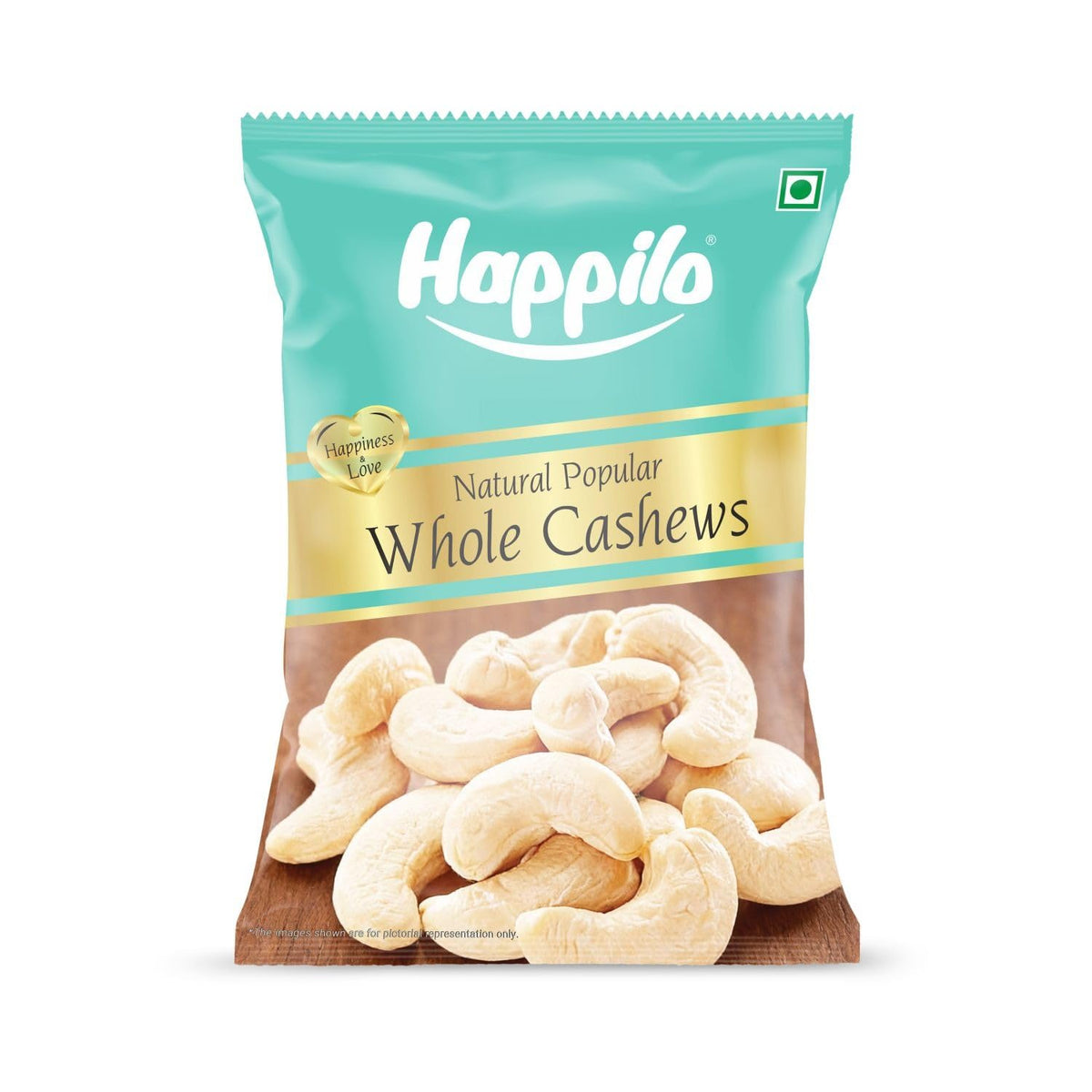 Happilo Natural Popular Cashews 400g Value Pack | Dry Fruits, Kaju, Healthy Snacks | Unsalted Cashew Nuts | Crunchy, Nutritious & Delicious Nuts | Rich in Prote
