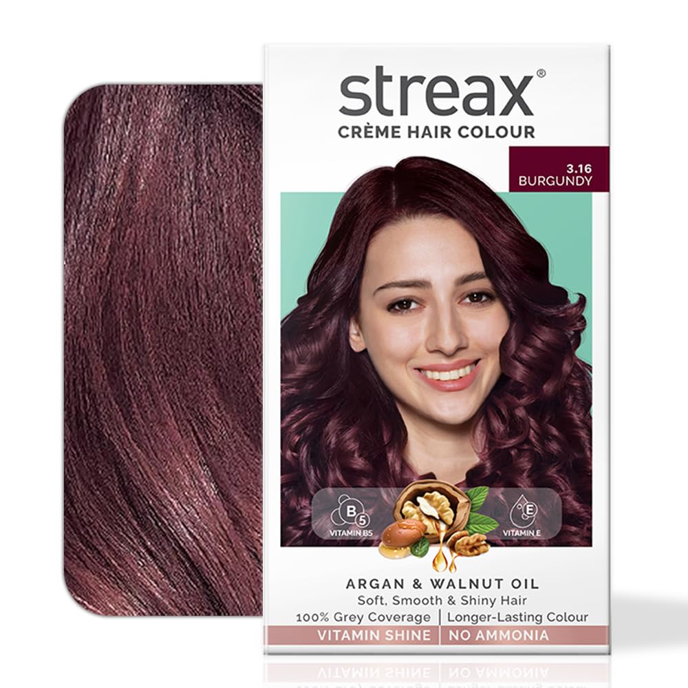 Streax Ultralights Hair Color Highlighting Kit for Women & Men, 80ml (Pack of 3) | Vibrant Red | Contains Walnut & Argan Oil | Shine On Conditioner | Longer Las