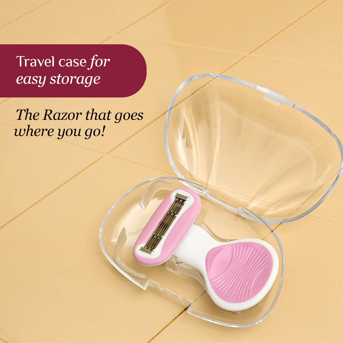 Carmesi - Body Razor for Women's Hair Removal (1 Pc)