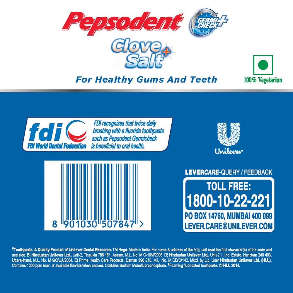 Pepsodent Clove & Salt Toothpaste 200 g