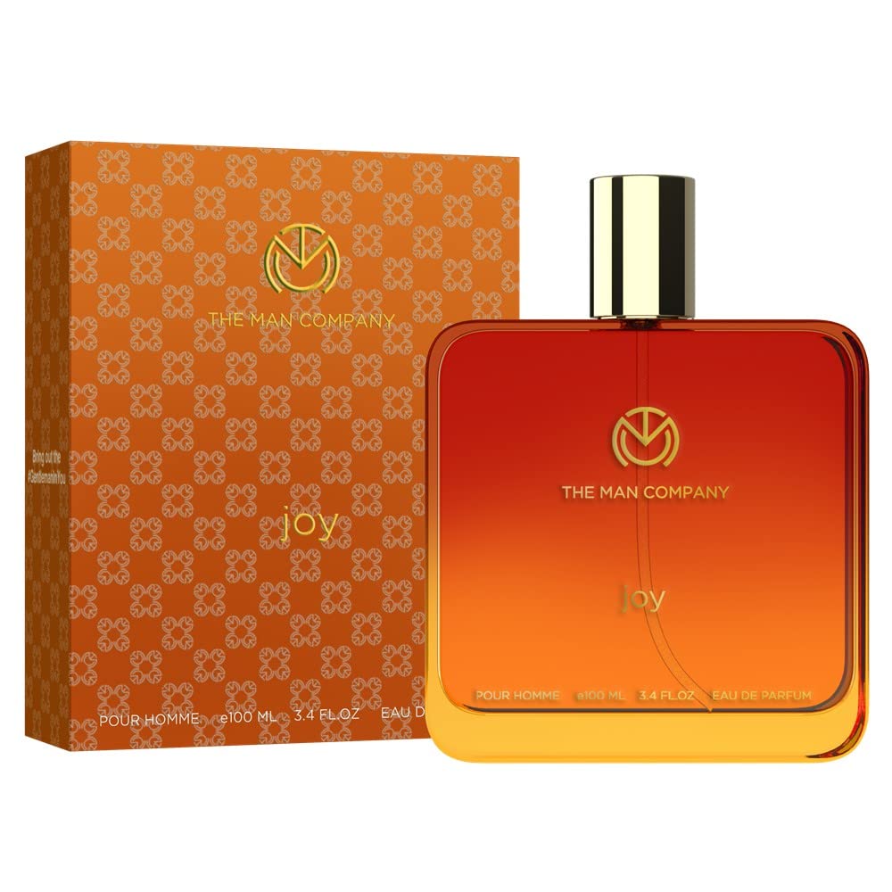 The Man Company Man Joy Edp | Premium Long - Lasting Fragrance Wood Scent Spray For Him | Eau De Parfum) | Gift For Husband, Boyfriend | Perfume - 100Ml