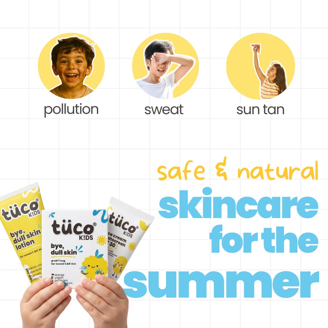 Tuco® Kids 3-in-1 De-Tan Kit, Ages 3-15, Boys & Girls