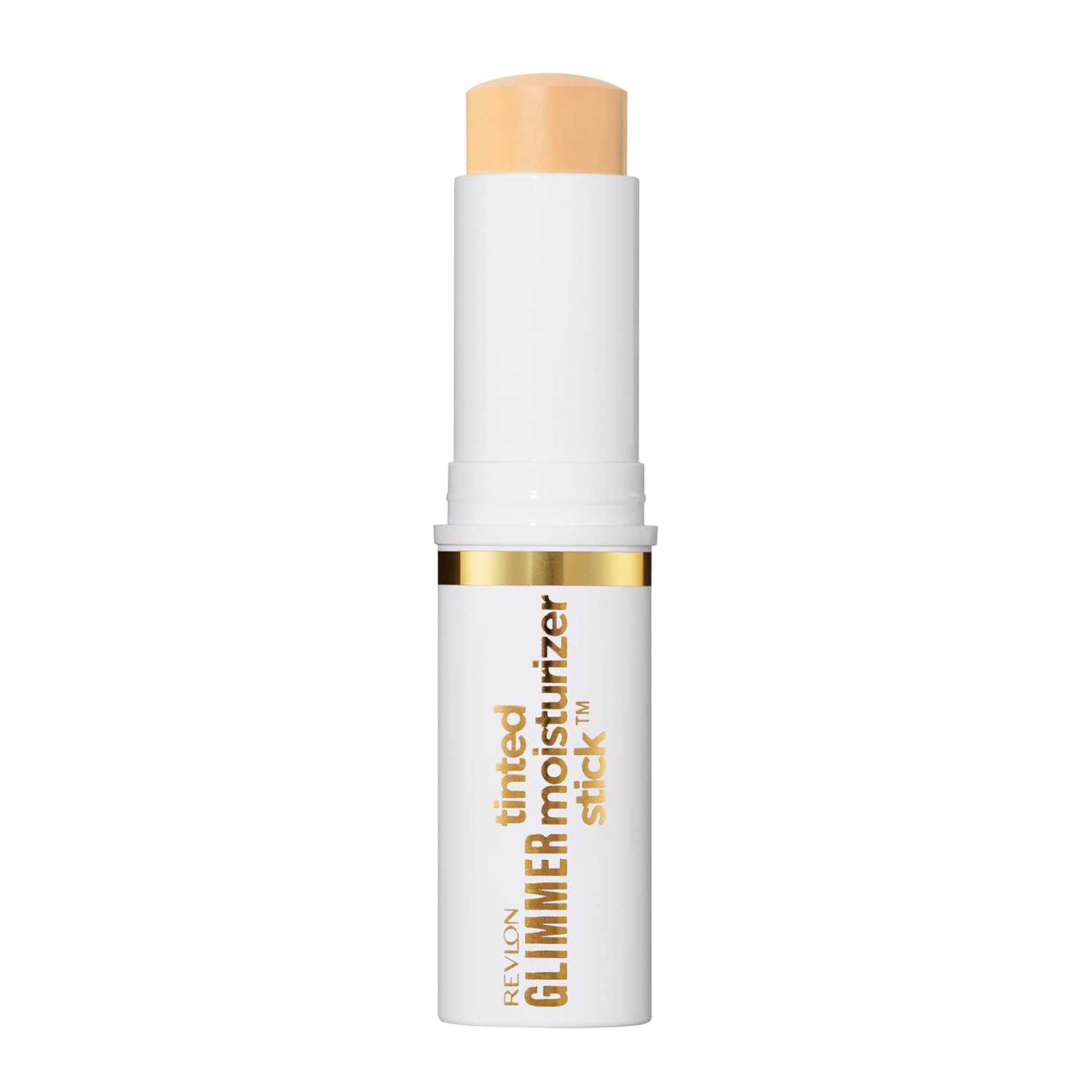 Revlon Glimmer Tinted Moisturizer Stick for Face, Light Coverage Skin Tint, Hydrating Skincare-Infused Makeup, 130, 0.31 oz