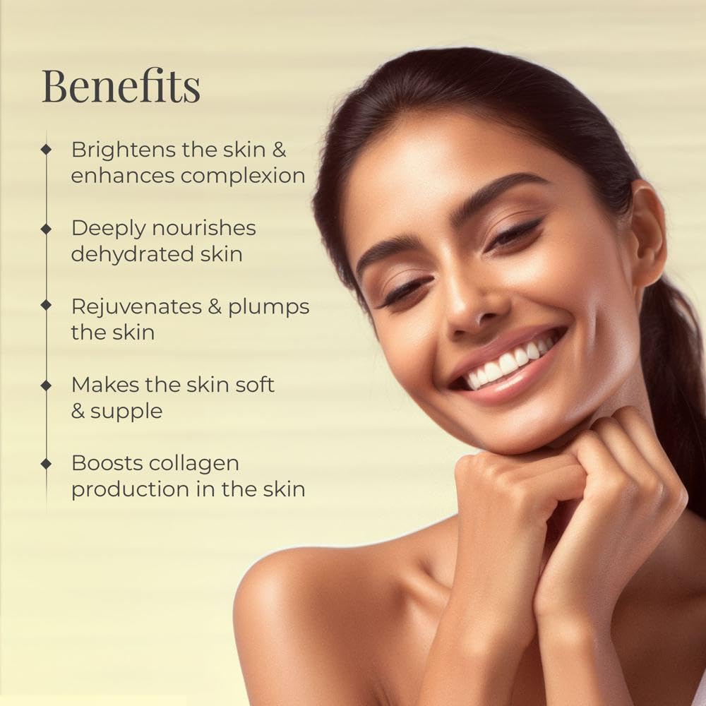 Forest Essentials Deeply Nourishing Brightening Ghee Cream | Ayurvedic Massage Cream with Pure Ghee | Improves Texture, Radiance & Firmness | For All Skin Types