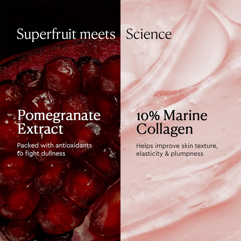 The Face Shop Pomegranate and Collagen Volume Lifting toner with Pomegranate Extracts to nourish & brighten skin|Face Toner for Anti-Ageing, Bright & firm Skin|