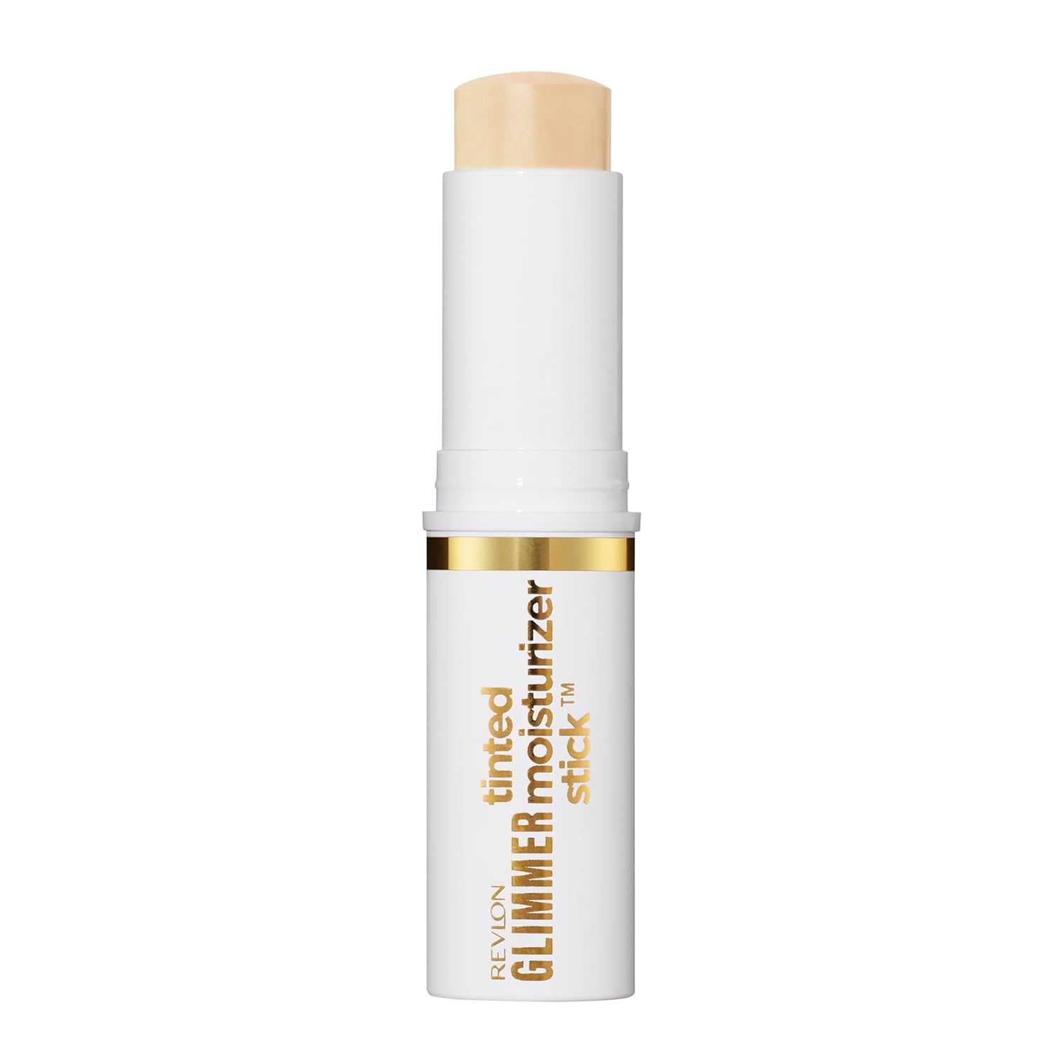 Revlon Glimmer Tinted Moisturizer Stick for Face, Light Coverage Skin Tint, Hydrating Skincare-Infused Makeup, 130, 0.31 oz