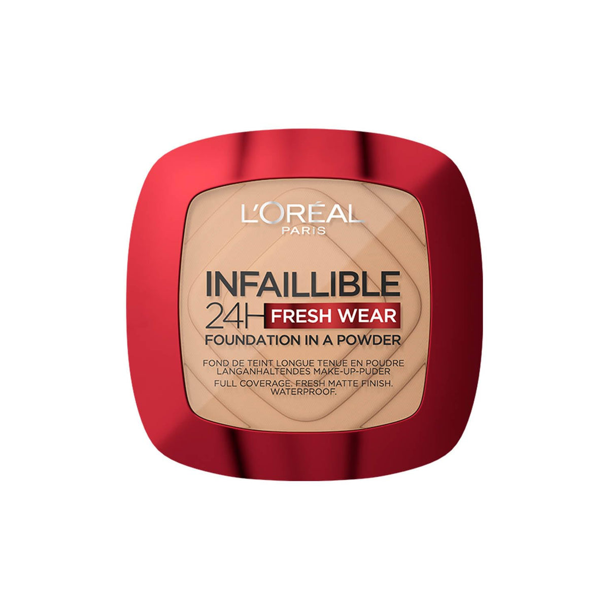 L'Oreal Paris Infallible 24H Powder Foundation, 300 Amber