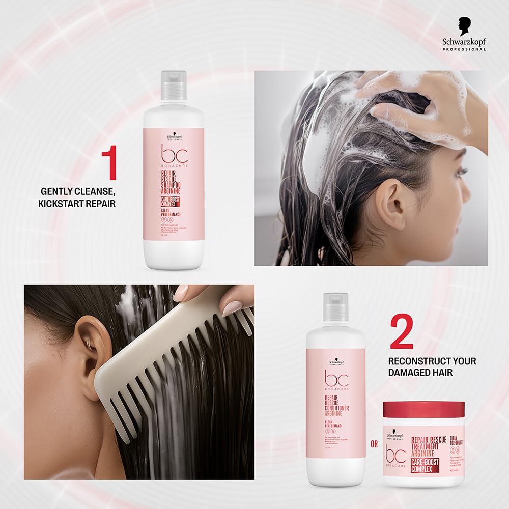Schwarzkopf Professional Bonacure Repair Rescue Treatment with Arginine | 450 ml