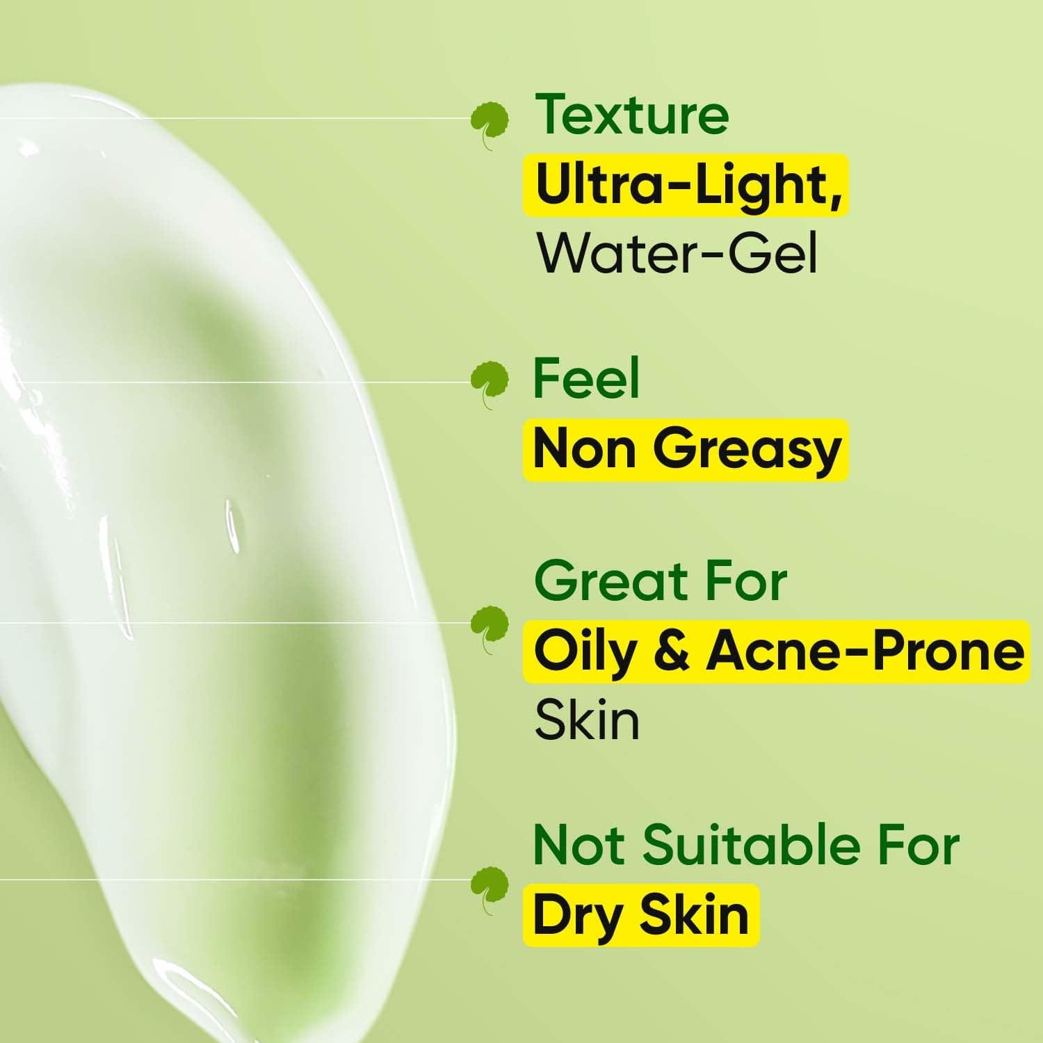 DOT & KEY - Cica + Niacinamide Oil-Free Face Moisturizer Jar (60ML)