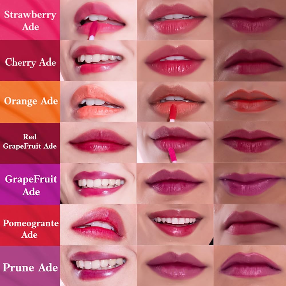 ETUDE Dear Darling Water Gel Luminous Lip & Cheek Tint| Long Lasting, Waterproof, Smudgeproof |Korean Makeup|Shade-05,Grapefruit Ade-9gm