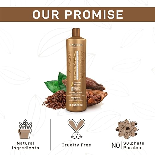 Cadiveu Brasil Cacau Anti Frizz Shampoo A (1000ml)