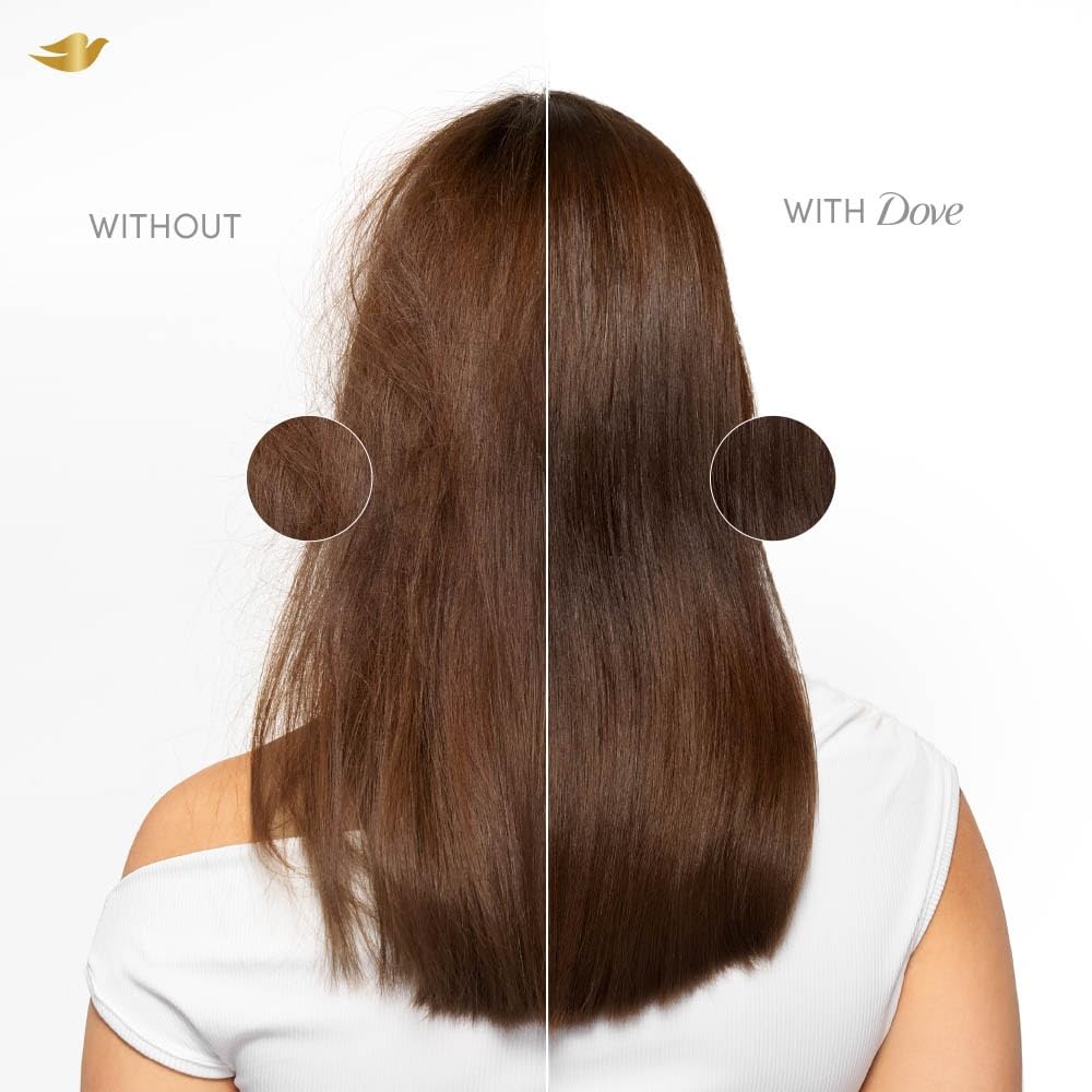 Dove Peptide Bond Strength Shampoo for Dry & Damaged Hair - 340 ml | Enriched with PROTEIN PEPTIDES | Reconstructs broken Bonds for 20X Stronger Hair