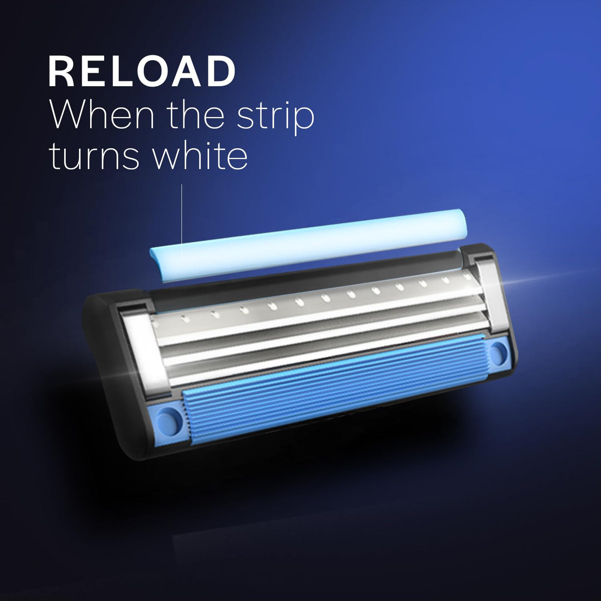Gillette Mach 3 (Handle + 2 Cartridges) Shaving Razor For Men | Most Comfortable Shave | 3D Blade Technology That Adjusts To Your Face | Metal Handle For Superi