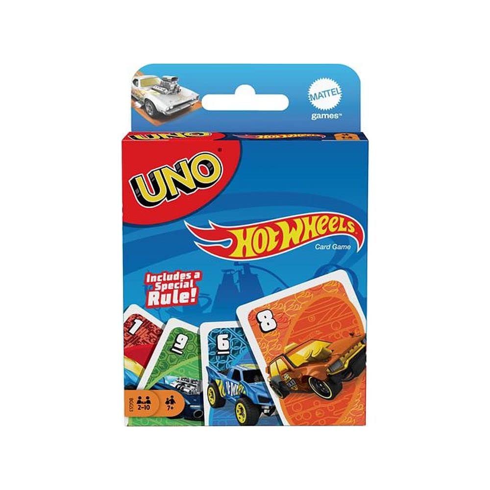 Hot Wheels UNO Game