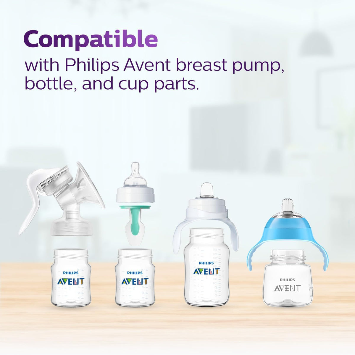 Philips Avent Anti Colic Baby Feeding Bottle 260ml (Twin Pack)| Anti-Colic Value Help Reduce Air Ingesion | SCY103/20 260 ml (Pack of 2)