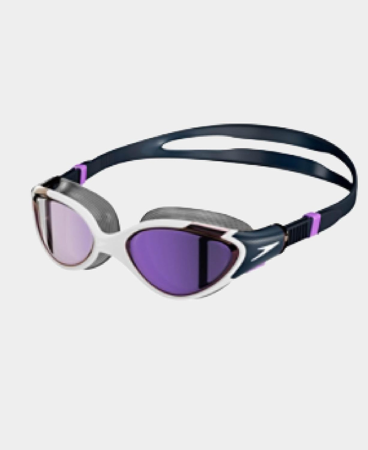 Speedo Women's Biofuse 2.0 Tint-Lens Goggles White/True Navy/Sweet Purple One Size