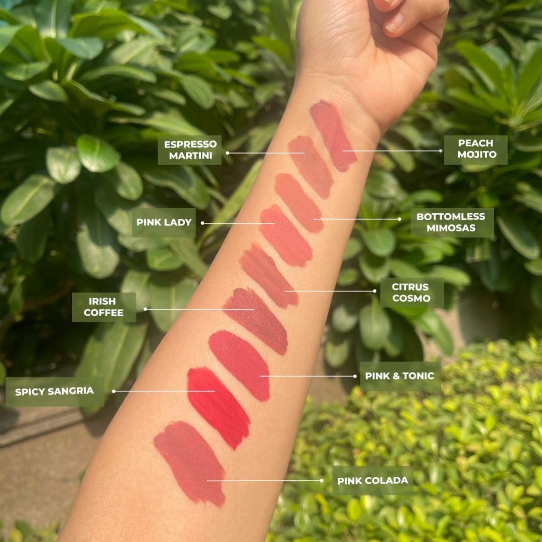 Love Earth Lipstick (Matte) (6 ml (Pack Of 1) Spicy Sangria)