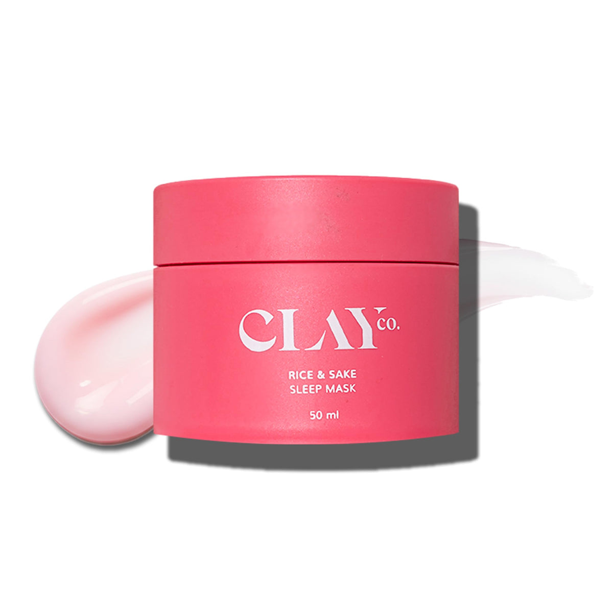Clayco Hydrating Rice & Sake Sleep Mask | Clay Face Mask for Glowing Skin | Japanese Skincare Collagen Mask | Sulfate-Free Vegan Night Cream For Women | Best Sk