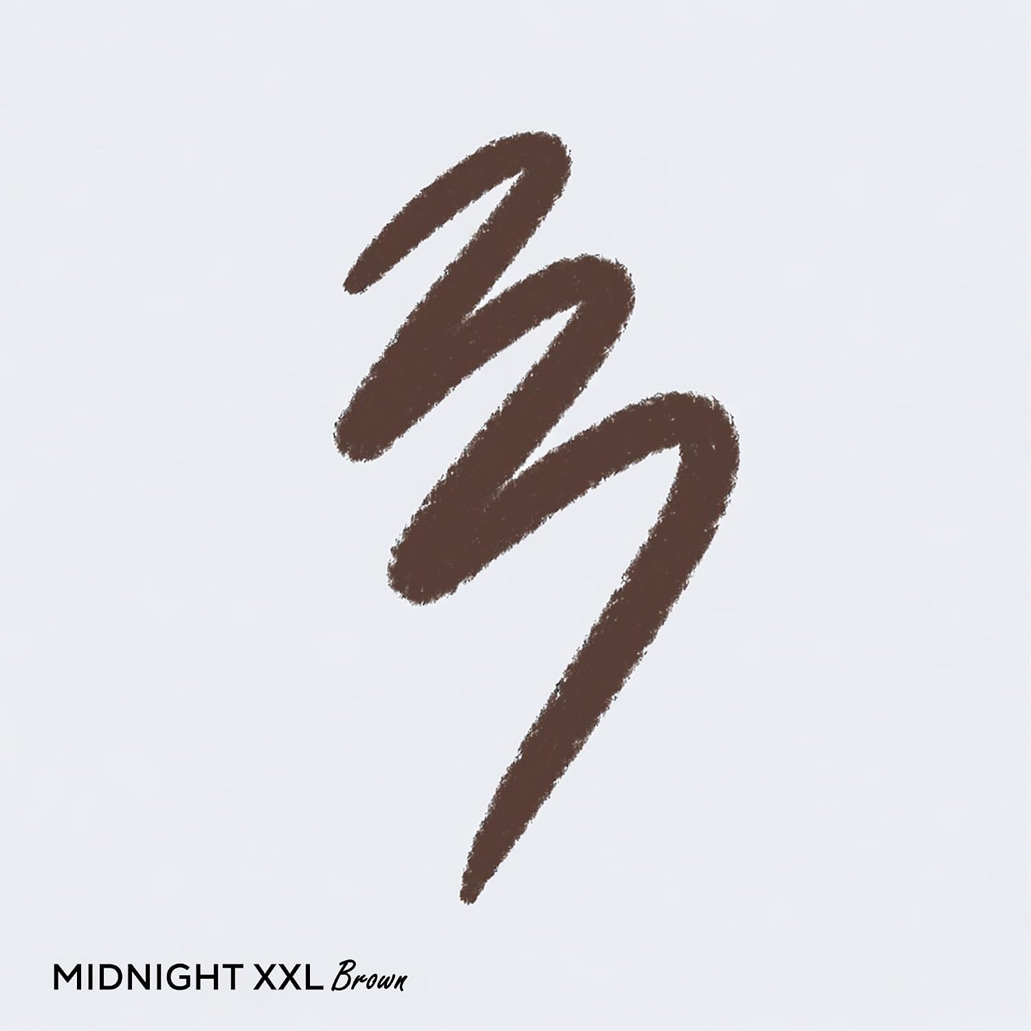 RENEE Midnight XXL Kajal | Brown Kohl Pencil with Built-in Sharpener | Waterproof, Smudge-proof, 24Hr Long-Lasting | Ultra-Rich Pigment, Smooth Glide | 1.5g