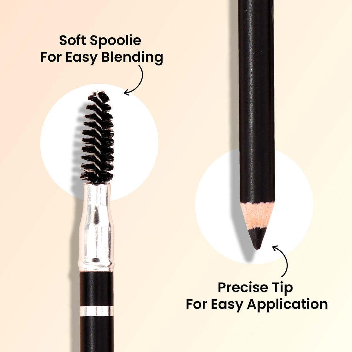 Swiss Beauty Eyebrow Definer Pencil (Coco Brown) Coco Brown 1.5 g (Pack of 1)