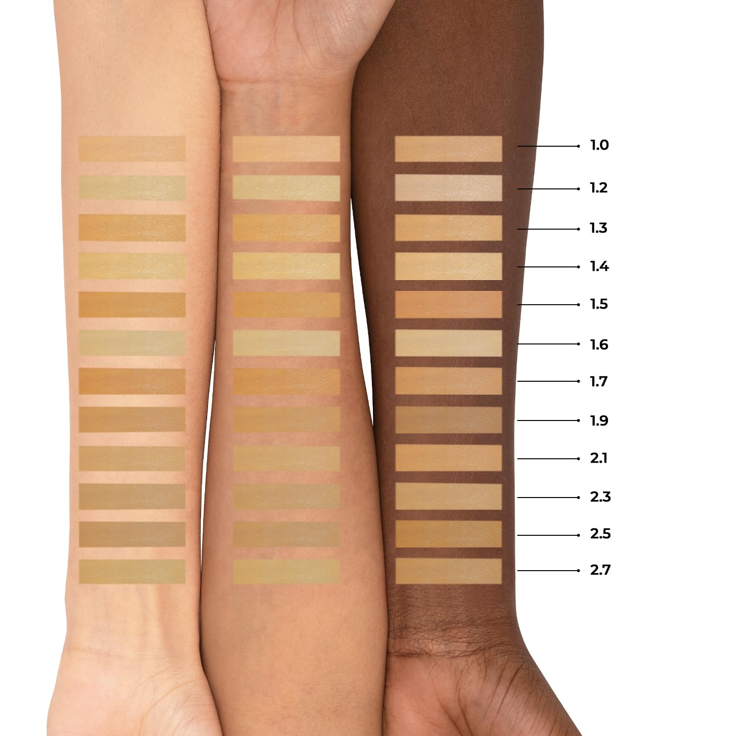 PAC Studio HD Liquid Foundation (2.3) | Lightweight Dewy Satin Finish | Medium to Buildable Coverage | Natural Second Skin like Finish | Suitable for all Skin Types - 28ml