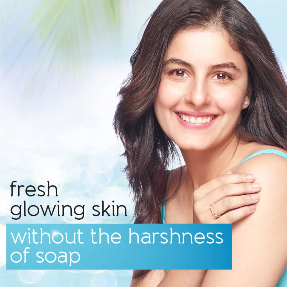 Pears 98% Pure Glycerin Soft & Fresh Glow Body Wash with Mint Extract and 0% Parabens & Soap for Freshness & Glow, 750 ml 750 ml (Pack of 1)