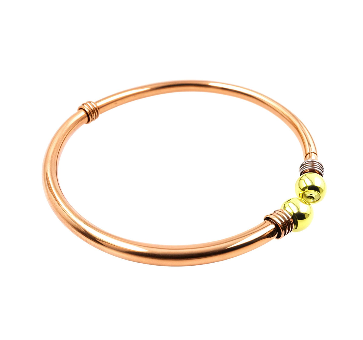 SHINDE EXPORTS adjustable pure copper leg anklet bracelet kada for men and women indian jewelry 75gms 6mm rod