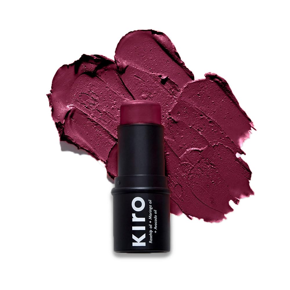 Kiro Wonder Wand Multi-Stick – Crushed Berry, 7.5g | 3-in-1 Stick - Blush, Eyeshadow & Lip Tint | Creamy, Weightless & Long-Lasting | Infused with Rosehip, Avocado & Moringa Oil