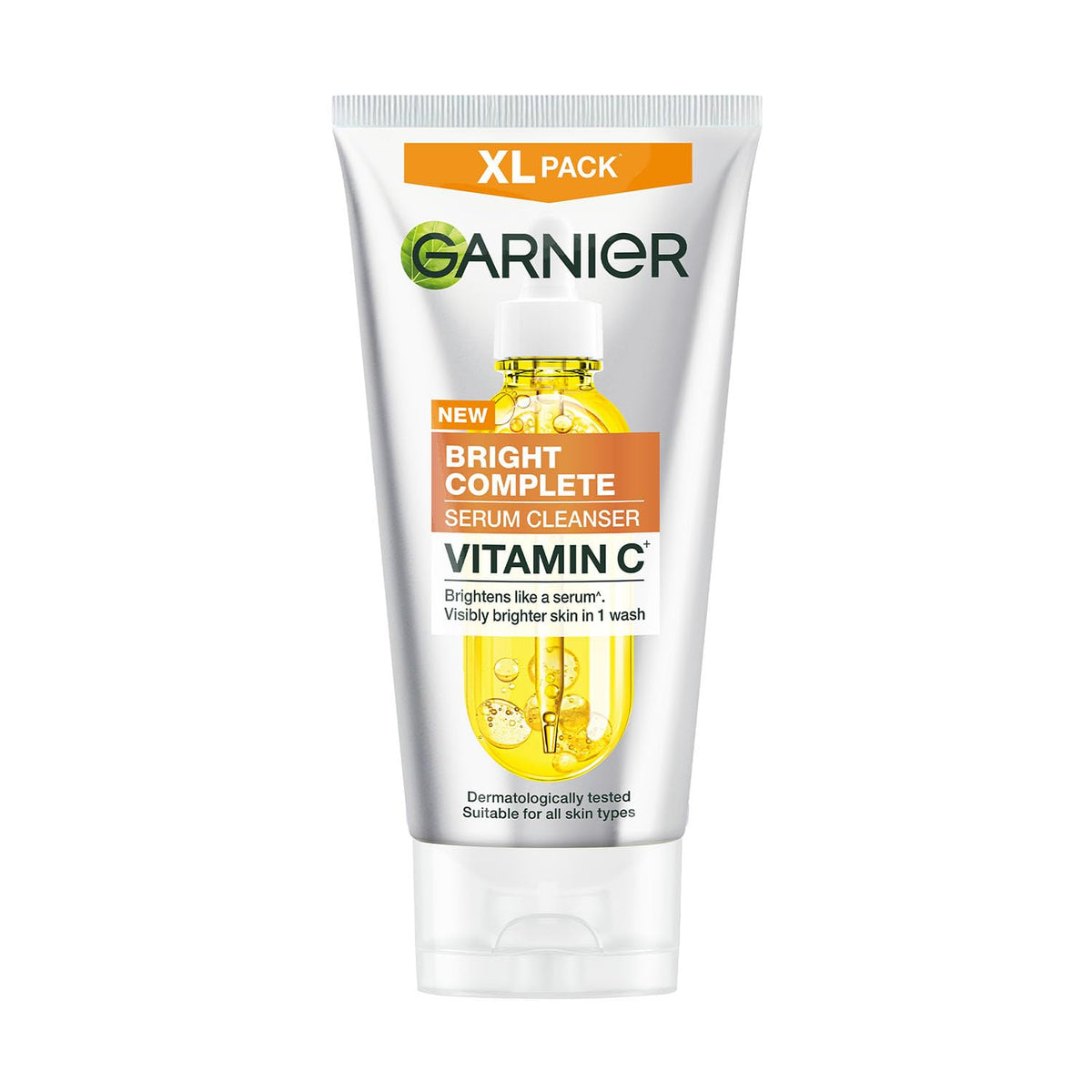 Garnier 2-in-1 Vitamin C Serum Facewash |Cleanse, Brighten & Hydrate, 100g 100gm