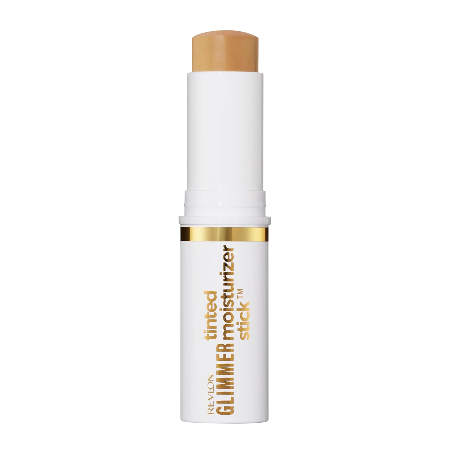 Revlon Glimmer Tinted Moisturizer Stick for Face, Light Coverage Skin Tint, Hydrating Skincare-Infused Makeup, 130, 0.31 oz