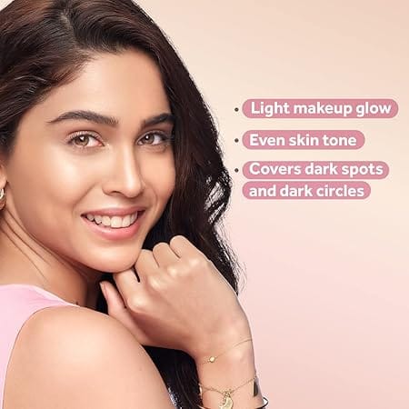 POND'S - Bb+ Cream For All Skin Types,Ivory Lightweight Natural Foundation & Light Foundation,Spf 30 Pa++,Instant Spot Coverage (18g)