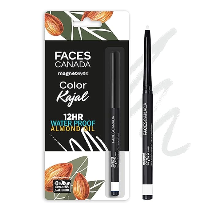 Faces - Magneteyes Color Kajal Pencil 12HR Waterproof Almond Oil