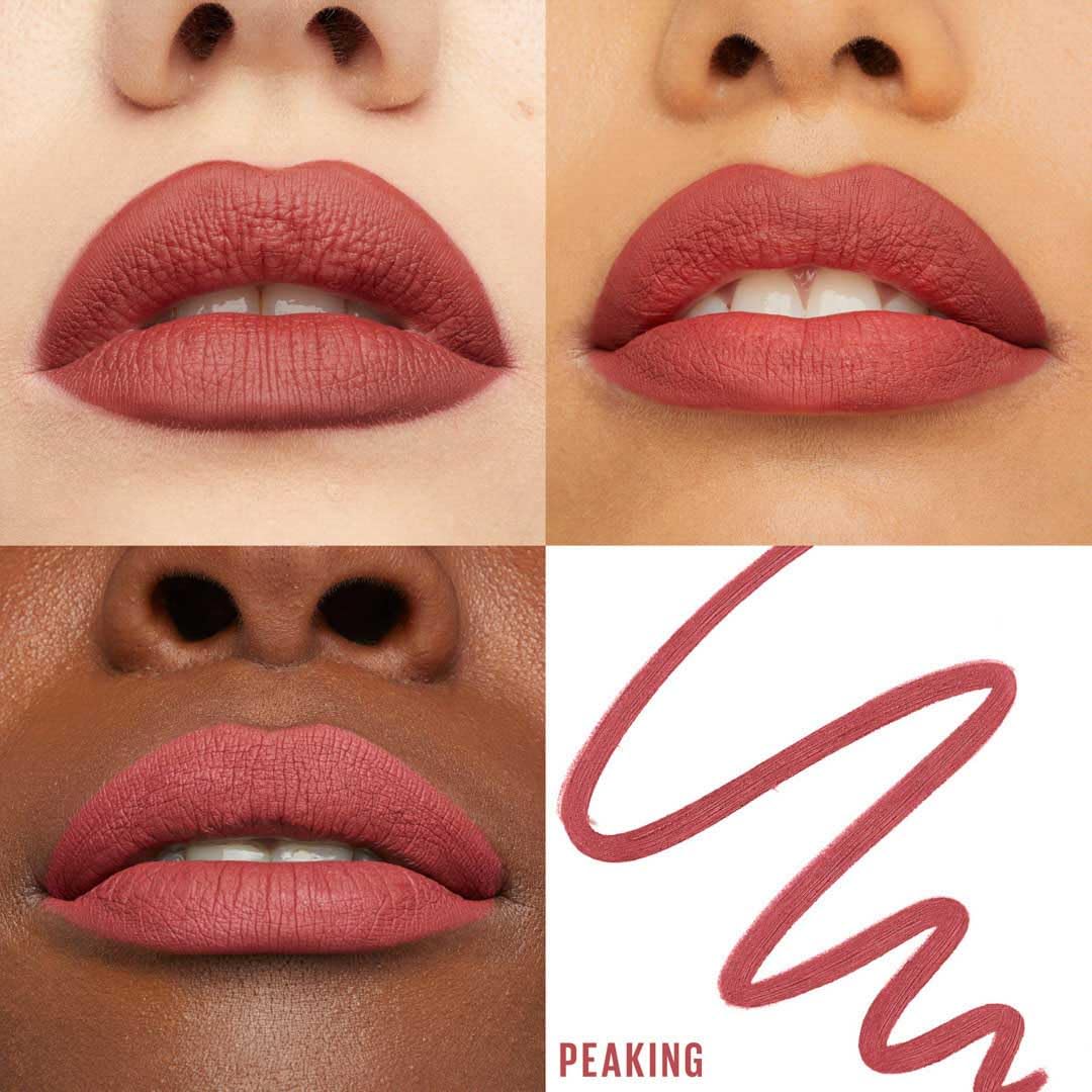 Maybelline Lifter Liner Lip Liner Pencil with Hyaluronic Acid, Peaking | Creamy, Moisturizing Lip liner | Smooth Glide Application for defined lips