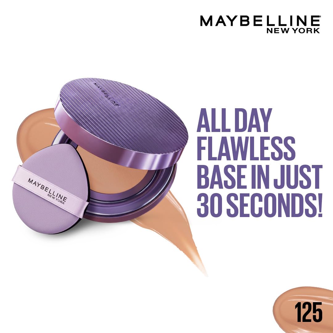 Maybelline Super Stay Matte Max Cushion Foundation, Shade 125, SPF 30,11g