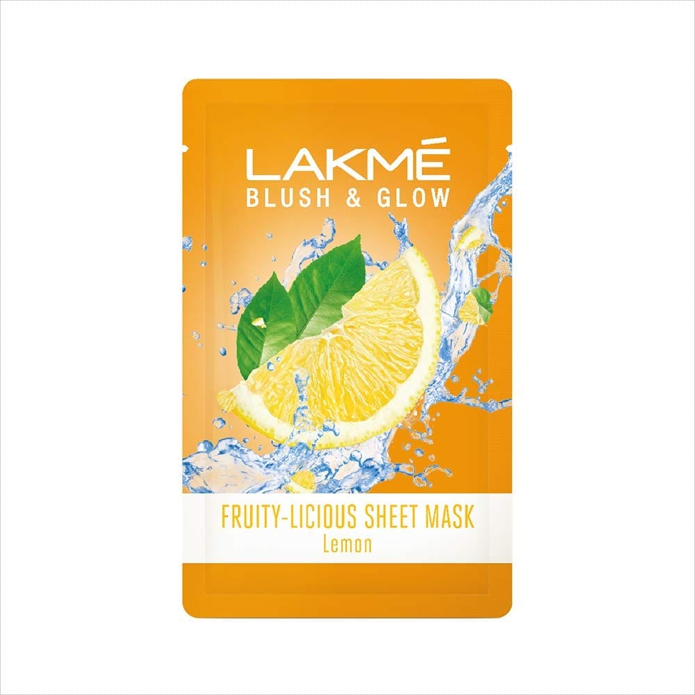 Lakmé - Blush & Glow Lemon Sheet Mask - 20ml