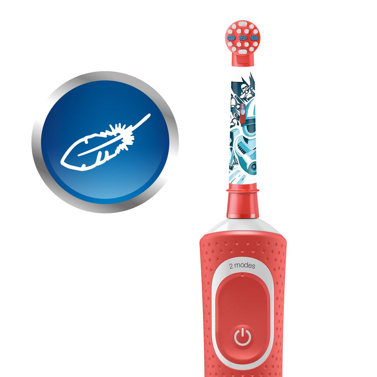 Oral B Kids Electric Rechargeable Toothbrush, Featuring Star Wars Characters,Multicolor