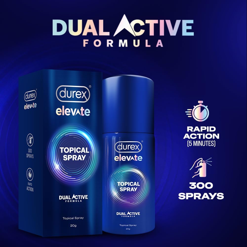 Durex Elevate Spray For Men, 20g